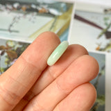 A-Grade Natural Moss On Snow Jadeite Donut No.172503
