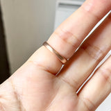 16.1mm Icy A-Grade Natural Pink Jadeite Saddle Loaf Ring No.162656