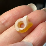 SOLD OUT: Icy A-Grade Natural Yellow Jadeite Little Kitten Pendant No.172685