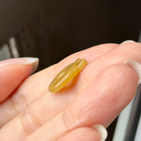 A-Grade Natural Yellow Jadeite Little Kitten Pendant No.172687