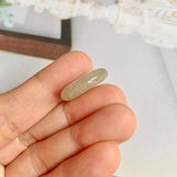 A-Grade Natural Light Brown Jadeite Donut No.172508