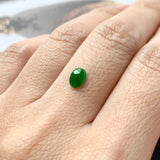 Custom Jade Ring (Foliage Crown) No.130086