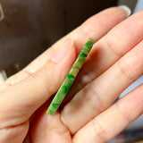 A-Grade Natural Yellowish Green Jadeite Dragon & Money Pendant No.220142