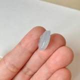 A-Grade Bluish Floral Jadeite Puffer Fish Pendant No. 172569