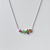 Icy Hulu Jadeite Lucky Charm Necklace No. 173025