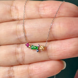 Icy Hulu Jadeite Lucky Charm Necklace No. 173025