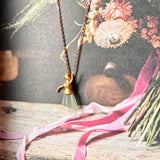 Icy A-Grade Jadeite Ballerina Pendant No.171126