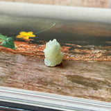 A-Grade Natural Light Green Jadeite Ancient Lion Pendant No.172706