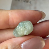 A-Grade Natural Light Green Jadeite Ancient Lion Pendant No.172706