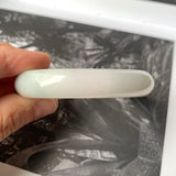 53.1mm A-Grade Natural Tri-Colour Jadeite Modern Oval Bangle No.330091