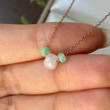 A-Grade Natural Jadeite Trinity Barrels No.172712