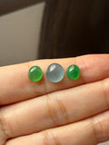 1.68cts Icy A-Grade Natural Green Jadeite Oval Cabochon No.180431A