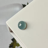 2.37cts Icy A-Grade Natural Blue Jadeite Oval Cabochon No.130355
