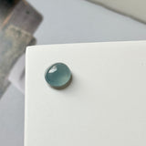 2.37cts Icy A-Grade Natural Blue Jadeite Oval Cabochon No.130355