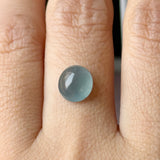 2.37cts Icy A-Grade Natural Blue Jadeite Oval Cabochon No.130355
