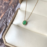 A-Grade Apple Green Jadeite MINI.malist Pendant No.172159