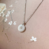 A-Grade Lilac Jadeite Donut Pendant (Lilac Flower) No.172571