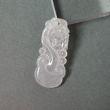 Icy A-Grade Jadeite Ruyi Pendant No. 171909