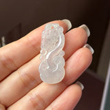 Icy A-Grade Jadeite Ruyi Pendant No. 171909