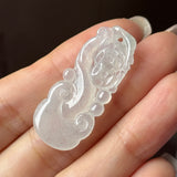 Icy A-Grade Jadeite Ruyi Pendant No. 171909