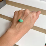 SOLD OUT: A-Grade Natural Imperial Floral Jadeite Barrel No. 172553