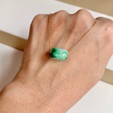 SOLD OUT: A-Grade Natural Imperial Floral Jadeite Barrel No. 172553