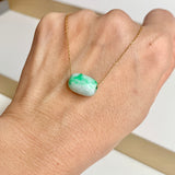 SOLD OUT: A-Grade Natural Imperial Floral Jadeite Barrel No. 172553