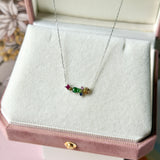 Icy Hulu Jadeite Lucky Charm Necklace No. 173027