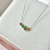 Icy Hulu Jadeite Lucky Charm Necklace No. 173027
