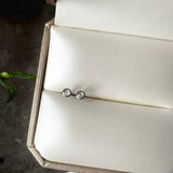 Icy A-Grade Natural Jadeite MINI.malist Stud Earrings No. 180091