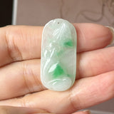A-Grade Moss On Snow Sparrow Peach Pendant No. 171117