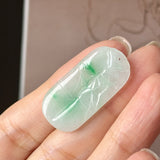 A-Grade Moss On Snow Sparrow Peach Pendant No. 171117