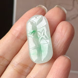 A-Grade Moss On Snow Sparrow Peach Pendant No. 171117