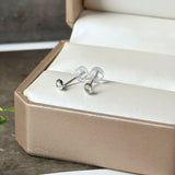 Icy A-Grade Natural Jadeite MINI.malist Stud Earrings No. 180091