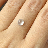 0.61cts Highly Icy A-Grade Natural Jadeite Oval Cabochon No. 130509