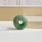 SOLD OUT: A-Grade Natural Bluish Green Jadeite Bagel Piece No. 172533