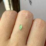 0.2cts Icy A-Grade Natural Apple Green Jadeite Marquise No. 130510