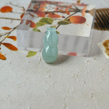 A-Grade Light Green Jadeite Hulu (Calabash) Pendant No. 172725