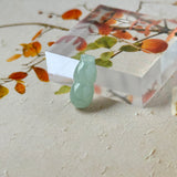 A-Grade Light Green Jadeite Hulu (Calabash) Pendant No. 172725