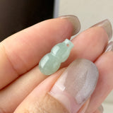 A-Grade Light Green Jadeite Hulu (Calabash) Pendant No. 172725