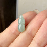 A-Grade Light Green Jadeite Hulu (Calabash) Pendant No. 172725