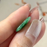 A-Grade Imperial Green Jadeite Ruyi Pendant No. 172727