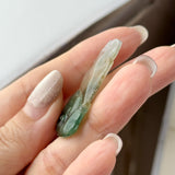 A-Grade Tri-Colour Jadeite Ruyi Pendant No. 172728