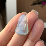 Highly Icy A-Grade Natural Jadeite Goddess of Mercy Pendant No. 172732