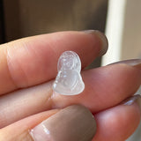 Icy A-Grade Natural Jadeite Goddess of Mercy Pendant No. 172735