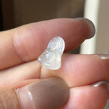 Icy A-Grade Natural Jadeite Goddess of Mercy Pendant No. 172735