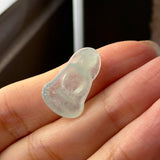 Icy A-Grade Natural Jadeite Goddess of Mercy Pendant No. 172734