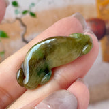 A-Grade Earthy Tone Jadeite Ruyi Pendant No. 172737