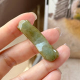 A-Grade Earthy Tone Jadeite Ruyi Pendant No. 172738