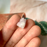 A-Grade Natural Lavender Green Jadeite Goat Pendant No.220362